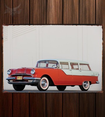 Металлическая табличка Pontiac Chieftain Station Wagon
